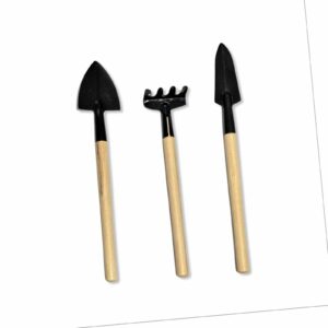 Mini Gartenwerkzeug 3teilig Gartengeräte Set Schaufel Harke Spaten