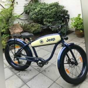 Jeep Cruise E-Bike CR 7005, 26" 7-Gang Kettenschaltung blau Elektrofahrrad Ebike