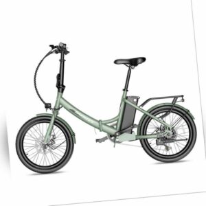 Elektrofahrrad Pedelec 14,5ah 110km 20 Zoll Ebike Klapprad Shimano 7 Fafrees F20