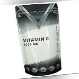Vitamin C 1000 mg - 1000 Tabletten Syglabs Bioflavonoide Hagebutte Time Released