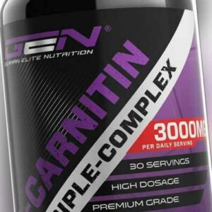 L-CARNITIN TRIPLE COMPLEX - 120 Kapseln - 3000 mg - Acetyl Tartrat Fumarat Vegan