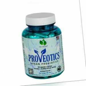Proveotics Vegane probiotische Verdauungsenzyme, haltbares Nahrungsergänzungsmit