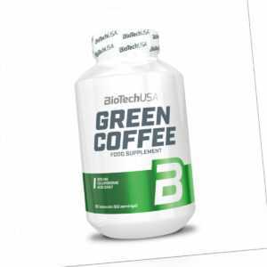 (163,74 EUR/kg) Biotech USA Green Coffee 120 Kapseln Grüner Kaffee Chrom
