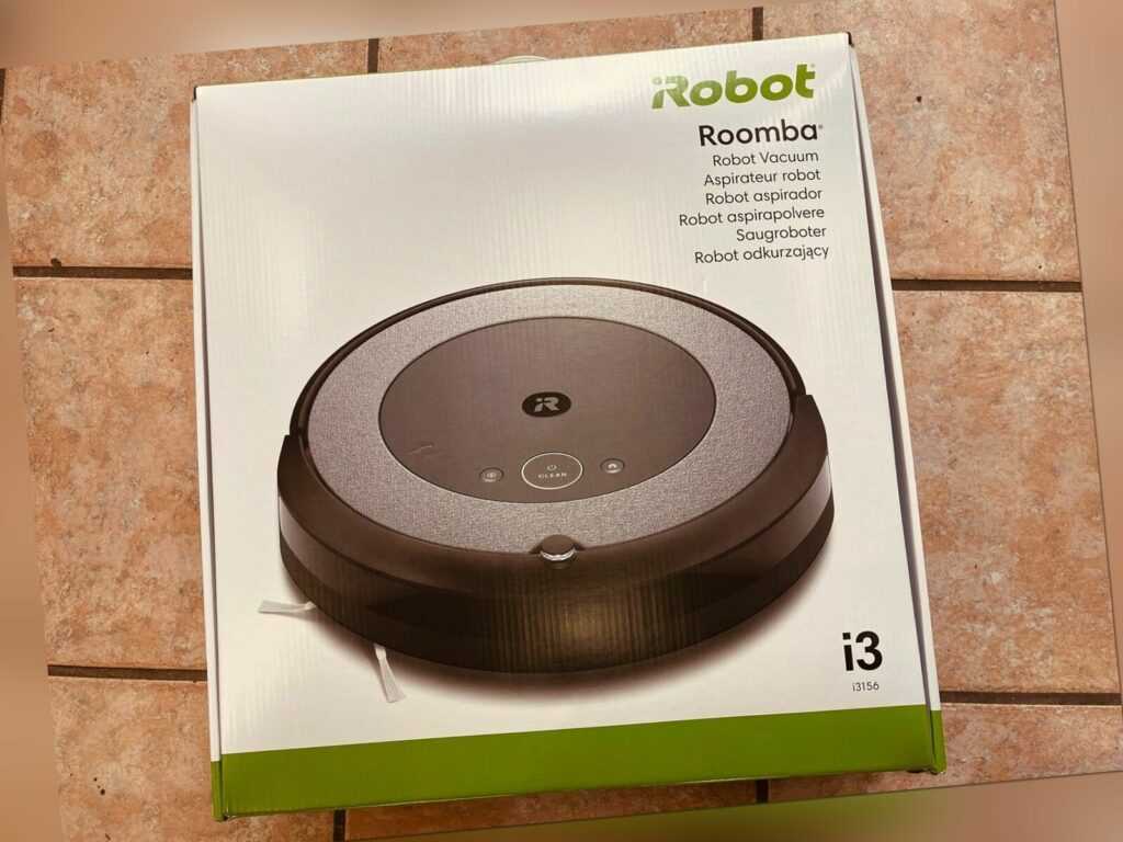 iRobot Roomba i3 i3156 Roboterstaubsauger Schwarz / Grau Robot WLAN Staubsauger