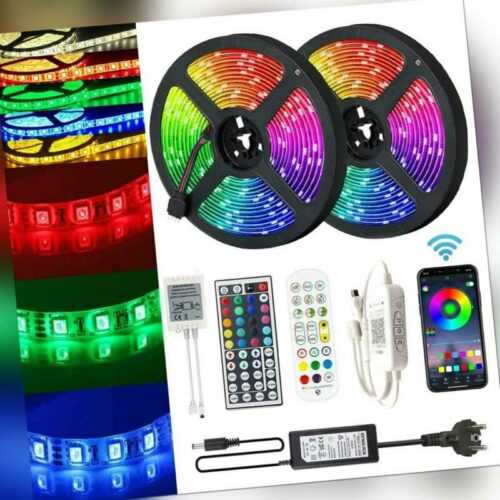 LED Stripe RGB Leiste Streifen 5050 SMD Band Leuchte Leuchte Lichterkette 1m-30m