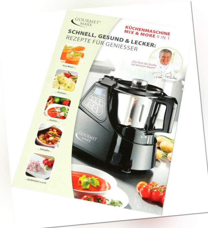 Rezeptbuch für Küchenmaschine Mix & More Thermo Kochen Mixer Kochbuch Rezepte *
