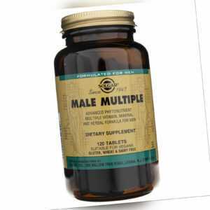 Solgar Male Multiple Multi-Vitamin und Mineral Pack 120 Tab