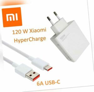 Original Xiaomi 120W Schnell Ladegerät Ladekabel 11T 12T 13 Pro Poco Black Shark
