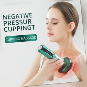 Elektrisches Schröpfmassagegerät Vakuum Saugnapf GuaSha Anti Cellulite Schönheit