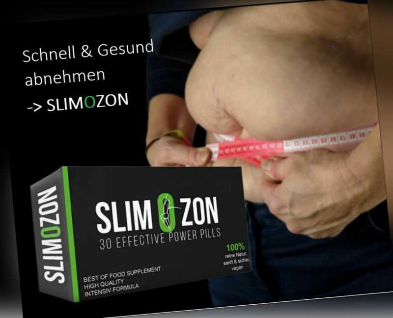 SLIMOZON - ULTRA ABNEHMKAPSELN  60 Stk. Vegan Deutsche Herstellung
