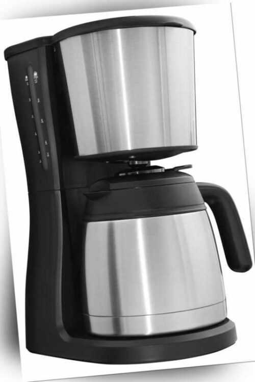 Kaffeemaschine Thermoskanne 12 Tassen Filterkaffeemaschine 980 Watt Edelstahl