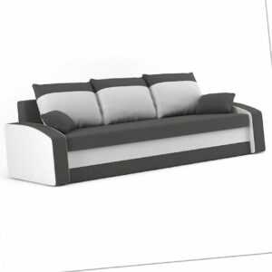 Couch HEWLET mit Schlaffunktion BEST Couch mit Bettkasten!