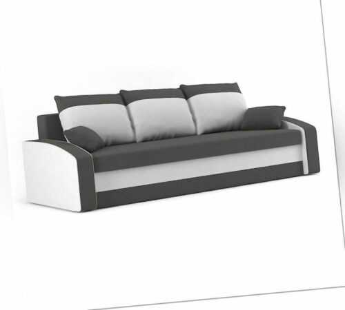 Couch HEWLET mit Schlaffunktion BEST Couch mit Bettkasten!