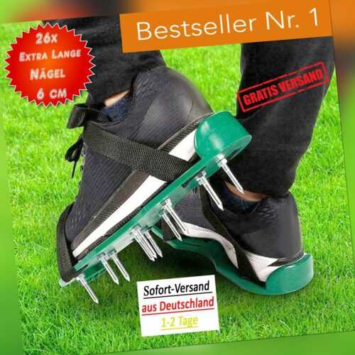 Rasenbelüfter Vertikutierer Rasen Nagel Schuhe Rasenlüfter Garten Sandalen Beton