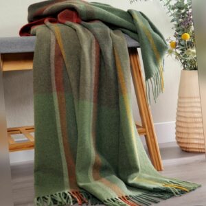 Biederlack Kaschmirplaid Kaschmir Plaid Plaids Wolldecke blanket