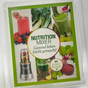 Nutrition Mixer Rezeptbuch Kochbuch Gesund Leben Leicht Gemach Mr MAGIC NEU *