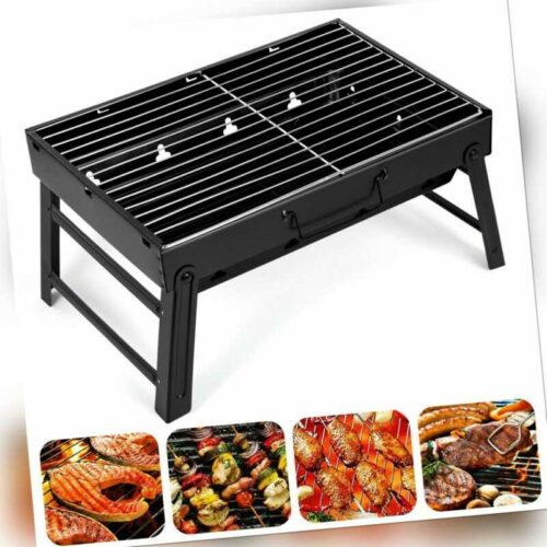 BBQ Grill Holzkohlegrill Camping Klappgrill tragbar Picknickgrill Terrasse