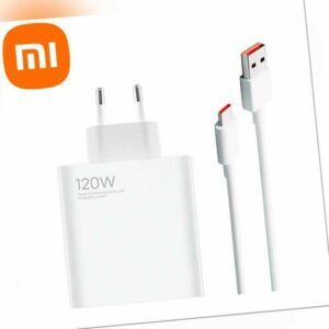 Xiaomi 120W Schnell Ladegerät Netzteil USB-C Ladekabel Mi 12/12s/13/13T/ 12T Pro