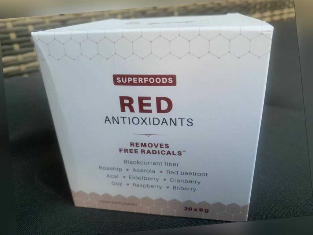 Antioxidantien RED Vitamine / Gemüse-Obst Superfood Supplement Imun Booster