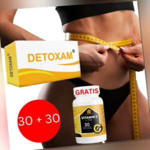 DETOXAM SCHNELL ABNEHMEN - FETTVERBRENNER + GRATIS ZUGABE  Vitamin C +Zink