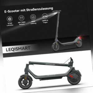10 Zoll E-Scooter mit Straßenzulassung ABE 350W Elektroroller Escooter Roller