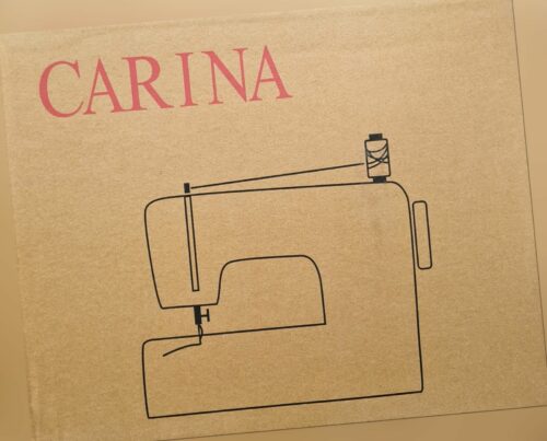 Carina Saphir Computer Nähmaschine, Saphira, weiß/blau - Neu & OVP, Händler
