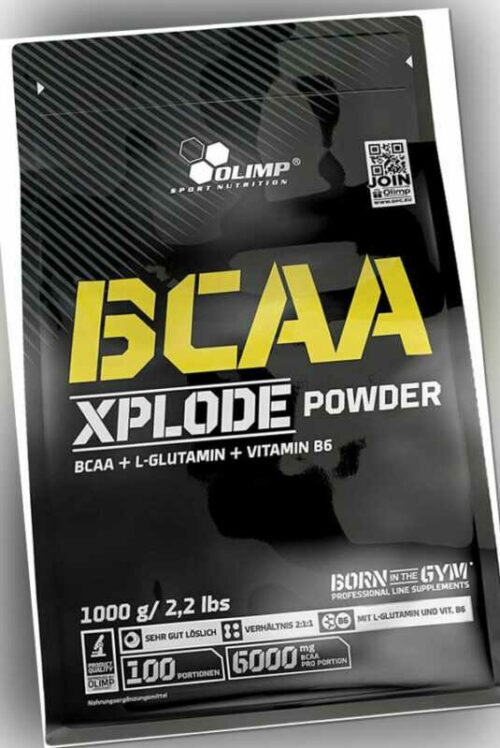 Olimp BCAA Xplode Powder 1000g BCAA Glutamin Amino Pulver Powder Vitamin B6