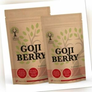 Goji Berry Extrakt 12000mg vegane Kapseln echte natürliche Ergänzung Antioxidans