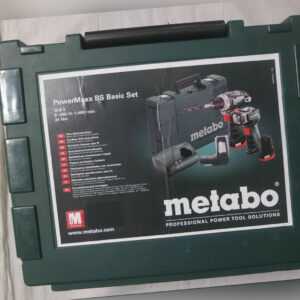 Metabo PowerMaxx BS Basic Set Akkuschrauber ,  Lampe