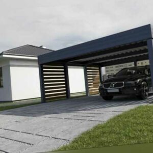 Stahlcarport | Dopfelplatz-Carport | Garage 6x6m