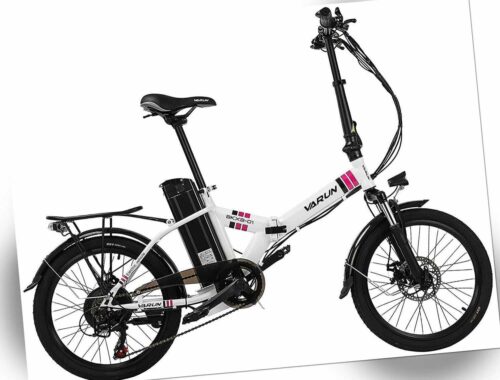 Elektrofahrrad 20 Zoll Citybike E Bike Klapprad 250W 36V Shimano Pedelec Damen