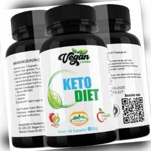 KETO DIET  von Vegan Lover - Das Original -  Carnitin ⭐ Arginin⭐ Grüner Tee