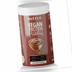 Protein Pudding Pulver - Schokolade Vanille Karamell 500g vegan - Eiweiß Dessert