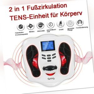 OSITO Fußmassagegerät Durchblutungs - Stimulator - Elektrische Muskelstimulation