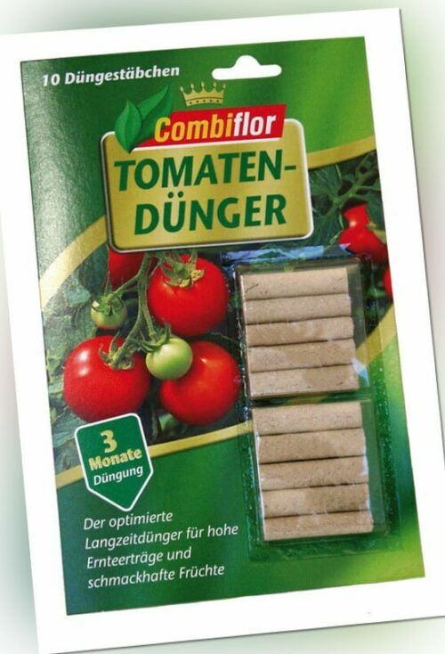 Combiflor Tomatendüngestäbchen Langzeitdünger Tomatendünger Stäbchen