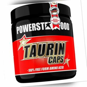 TAURIN CAPS | Hochdosiert mit 850 mg reinem Taurin p. K. | 300 Kapseln