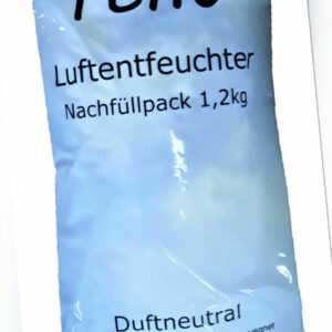 10x 1,2kg reilo Nachfüllpack mit Raum- / Luftentfeuchter Granulat im Vliesbeutel