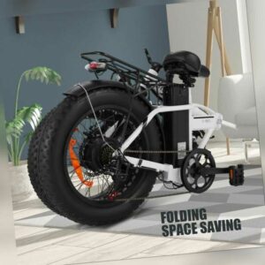 Elektrofahrrad 20 Zoll Klapprad E-Bike Mountainbike 250W Shimano Fatbike Pedelec
