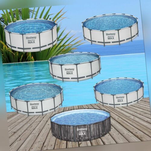 Bestway Steel Pro MAX Swimming Frame Pool Schwimmbad Poolfolie Gartenpool Ersatz