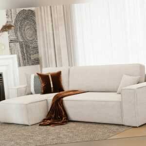 Ecksofa Paris Poso Sofa Couch mit Schlaffunktion - Universal