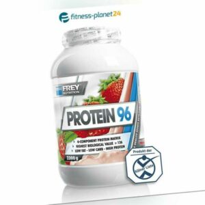Frey Nutrition Protein 96 2300g Eiweiss Dose 4 Komponenten + Mega Bonus