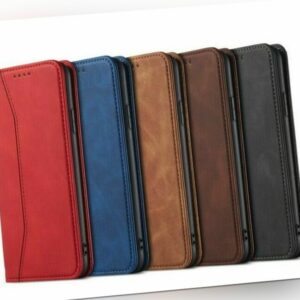 Handy Hülle Xiaomi Magnet Flip Schutz Tasche Cover Klapphülle Case Wallet