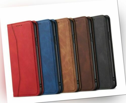 Handy Hülle Xiaomi Magnet Flip Schutz Tasche Cover Klapphülle Case Wallet