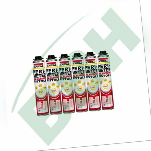 SOUDAL Perimeterkleber Pistolenschaum 6 x 750 ml