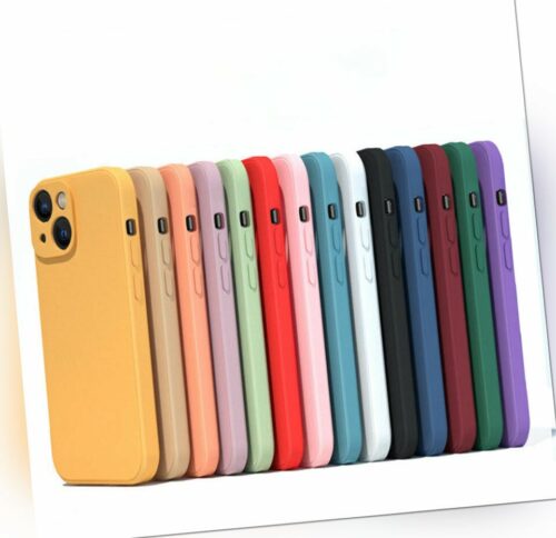 Hülle für iPhone 14 13 12 11 Pro Max Mini - Handy Schutz Case Bumper Cover