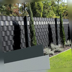 Zaunsichtschutz Hart PVC Sichtschutz Streifen Doppelstabmattenzaun Garten Zaun