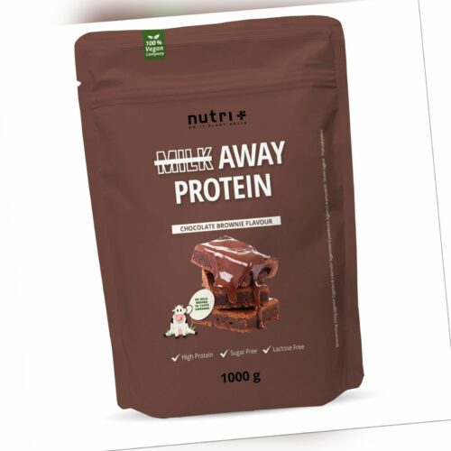 Protein Vegan 1000g - Veganes Eiweiß Pulver ohne Soja, Gluten und Laktose 1kg