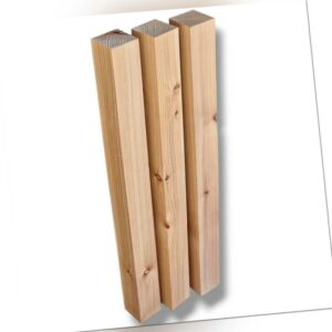 Holzpfosten Lärche 70x70 mm | 80 cm 100 cm 150 cm 200 cm | Pfosten Zaun