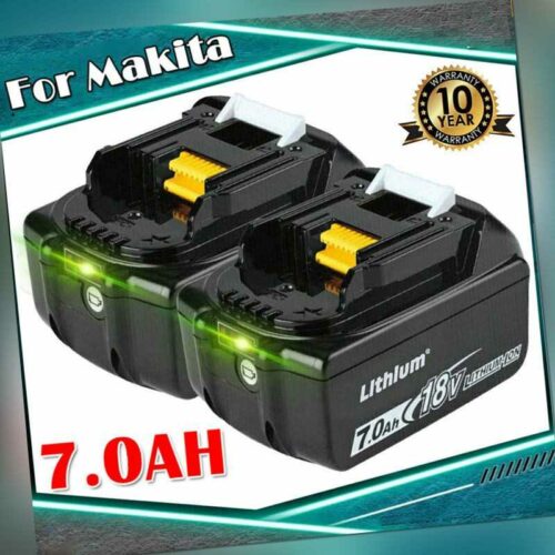 2er Set Original 18V/7,0Ah für Makita Akku BL1860B-- 197422-4 BL1850 BL1830 B DE