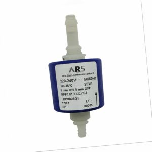 ARS Schwingkolbenpumpe 220-240V 28W für Bosch TDS4020/01 Dampfbügelstation